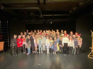 Alla barn på julavslutning